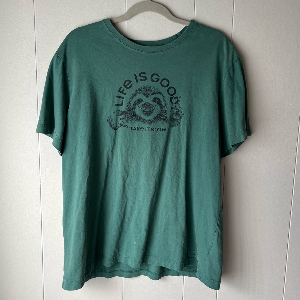 ❤️‍🔥SALE❤️‍🔥 Life Is Good | Sloth Tee